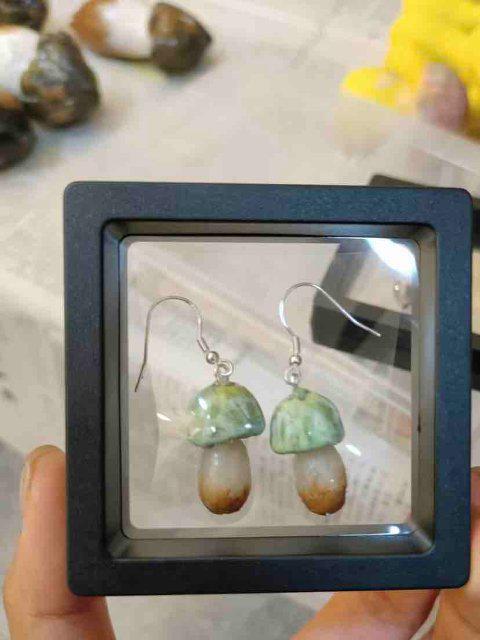 镜｜云南女子手搓野生菌冰箱贴超逼真pg电子免费试玩模拟器开屏热搜放大(图4)